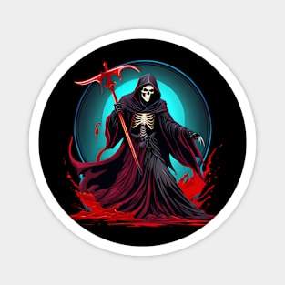 grim reaper skeleton Magnet